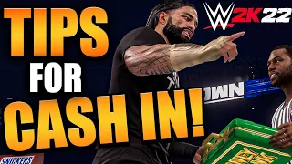 WWE 2K22 How to Create AWESOME Money in the Bank Cash ins for Universe Mode