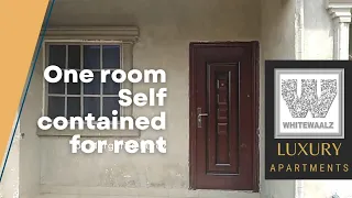 one room self contained apartment, tastefully finished for rent #house  #singleroom #abuja