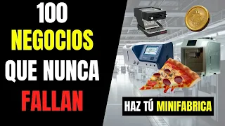 TOP 100 Mejores Maquinas para GANAR DINERO desde CASA | Ideas de Negocios 2024 - 2025
