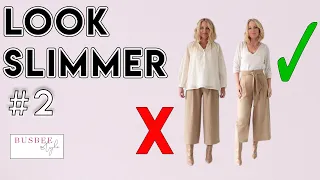 How to INSTANTLY Look Slimmer #2 | 10 Styling Tricks