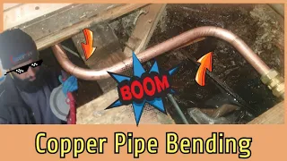 Copper Pipe Bending Tutorial | *Multiple Bends*