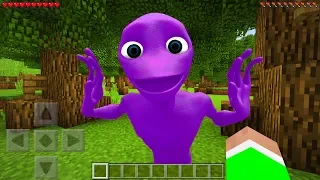 I FOUND A PURPLE DAME TU COSITA in Minecraft Pocket Edition!