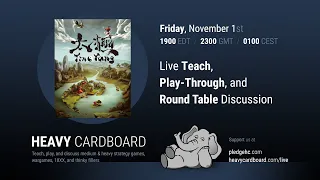 Yin Yang 3p Teaching, Play-through, & Round table by Heavy Cardboard