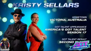 Kristy Sellars Full Performance & Intro Semi Final Week 1 | AGT Fantasy League 2024 S01E05