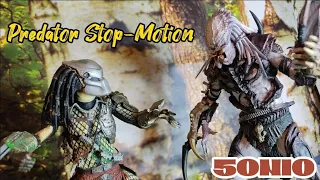 Alpha Predator VS Jungle Hunter Predator Stop-Motion Fight