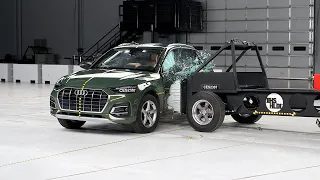 2023 Audi Q5 updated side IIHS crash test