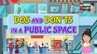 Do's And Don’ts In A Public Place | KooBoo Productions | English Kids Learning | KooBoo