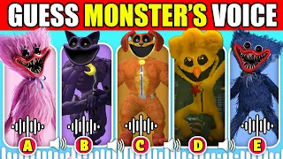 IMPOSSIBLE 🔊 Guess the MONSTER'S VOICE | Poppy Playtime Chapter 4 & Rejected Critters | Catnap