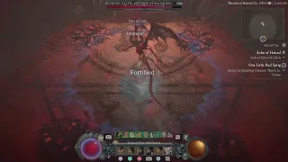 Fastest Uber Lilith Kill  Solo Whirlwind Barbarian Diablo 4 Season 1