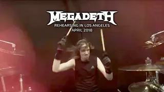 Megadeth - Rehearsals in LA - April 2018