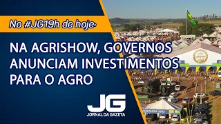 Na Agrishow, governos anunciam investimentos para o agro - Jornal da Gazeta - 29/04/2024