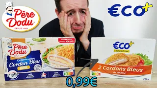 CORDON BLEU PÈRE DODU vs CORDON BLEU ECO+ ! (un des pires produits...)