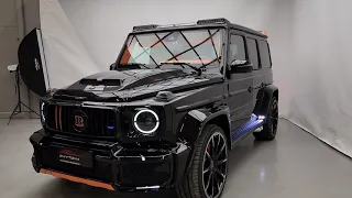 Brabus 800 Masterpiece by Constantin Buschmann complete leather Mercedes G63 at Daytona Automobile