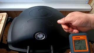 Свиная шея на гриле Weber Q 1200.