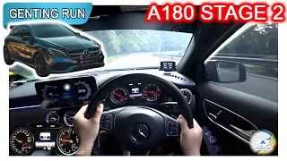 Part 2/2 | W176 Mercedes-Benz A180 | Malaysia #POV [Genting Run 冲上云霄] [CC Subtitle]
