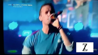 A sky full of stars - Coldplay Indian Global Festival 2016 India