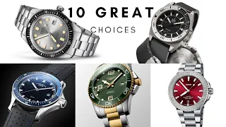 10 Best Affordable Luxury Divewatches