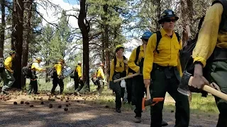 Guard School 2018: Wildland Firefighter Initial Training