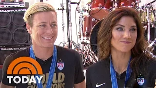 Soccer Stars Hope Solo, Abby Wambach: Go After Your Dreams | TODAY