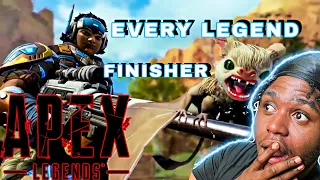 REACTING To EVERY Apex Legends FINISHER (First Time)