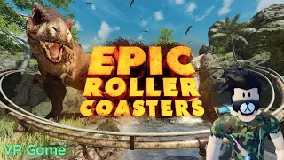 Epic Roller Coasters VR Virtual Reality game on Oculus Meta Quest2