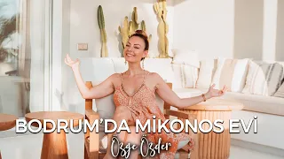 Bodrum'da Şahane Bir Mikonos Evi Geziyoruz ! Ev Turu!