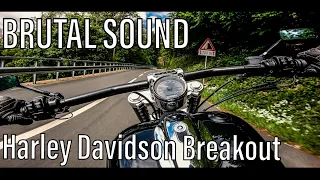 Test Ride - Harley Davidson Breakout - Sound and first impression - #raw  #onboard #4k