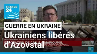 Guerre en Ukraine : une centaine d'Ukrainiens libérés de l'usine d'Azovstal • FRANCE 24