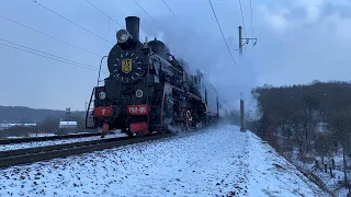 «Різдвяний експрес» паротяг ЕР-797-86 / “Christmas express” steam engine ER-797-86