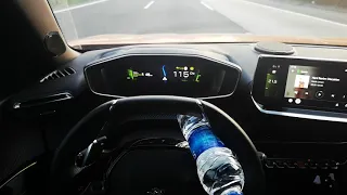 Peugeot 2008 Adaptive Cruise Control With Bottle.