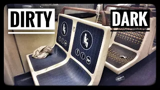 New Yorker Rides the Los Angeles Metro to Hollywood from Downtown LA