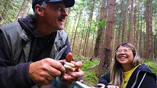 Local man took us deep into Romanian forest to find mushroom 🇷🇴