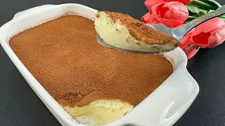 A homemade dessert that you will not get tired of eating. Dessert in 5 minutes! No baking!