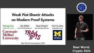 Weak Fiat-Shamir attacks on modern proof systems (RWC 2024)