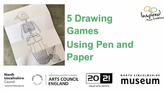 Five games using pen and paper