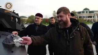 Рамзан Кадыров Ахмат сила Аллаху Акбар бронированные машины. высокогорный дух чеченская песня