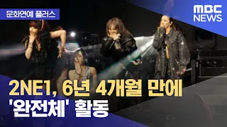 [문화연예 플러스] 2NE1, 6년 4개월 만에 '완전체' 활동 (2022.04.18/뉴스투데이/MBC)
