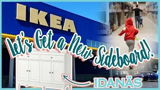 IKEA CANADA // Idanäs Sideboard for a Mini Kitchen Makeover // Home Decor Adventures