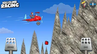 Hill Climb Racing 1 - AIR CAR in MOUNTAIN | GamePlay