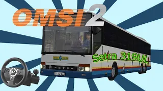 Omsi 2| (ep.#1)|Setra 319UL| Steering wheel gameplay (logitech driving force pro)