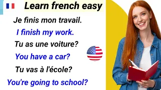 50 Simple and useful phrases to quickly learn French. ✪ Phrases simples et utiles en français.📚