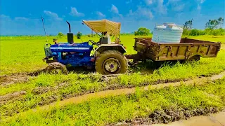 !! Farmtrac 60 Stuck Very Badly Today !!