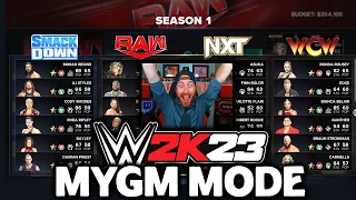 WWE 2K23 MyGm Mode - The Draft - S1 ep 1