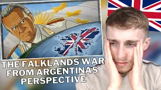 Brit Reacting to Falklands War From Argentina's Perspective | Animated History
