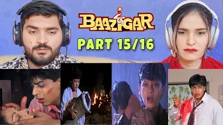 Baazigar :Pre - Climax emotional Story |Shah Rukh Khan| Kajol | Pakistani Reaction | PART 15/16