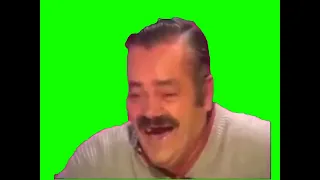 El-Risitas funny laugh green screen (funny laughing man)