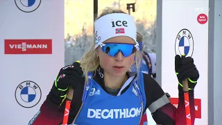 Biathlon World Cup 21-22, Race 15, Ruhpolding, Sprint, Women (Norwegian commentary)