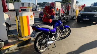 CONSUMO DE COMBUSTÍVEL DA SUZUKI YES 125 | quantos km faz por litro ? |