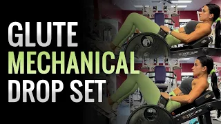 GLUTE MECHANICAL DROPSET | What is it? | How to do it! 🍑