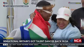 Hero's welcome for BGT dancer Musa Motha